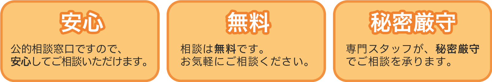 安心・無料・秘密厳守