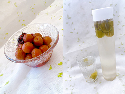 カリカリ梅干し・梅シロップ